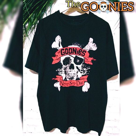 Vintage 90's The GOONIES Never Say Die - Picture 1 of 5